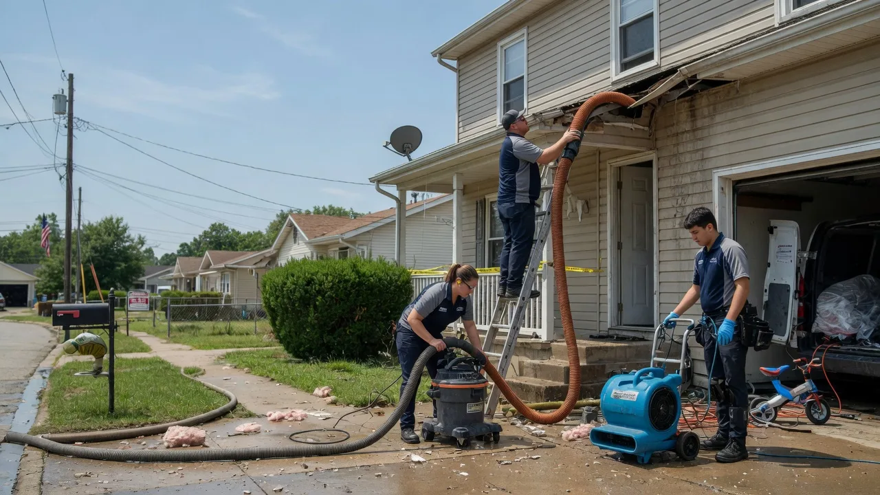 Water Damage Restoration in Pittsburg, OK near me